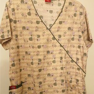 2 Women XL scrub tops